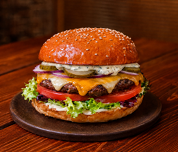 CHEESE burger
