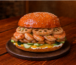 KREWETA A LA SUSHI burger